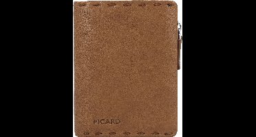 Picard Ranger 1 Portemonnee RFID-bescherming Leer 8 cm - Jongens - Staand formaat - cognac