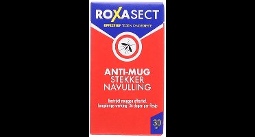 Voordeelverpakking van 4 x Roxasect muggen stekker navulling, 1 stuk (1030548)