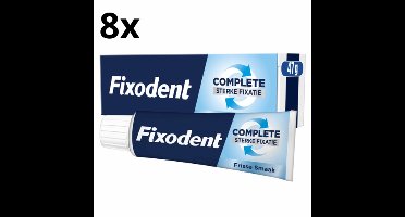 Fixodent Kleefpasta Original - 8 x 47 gram - Verbeterde formule 2022