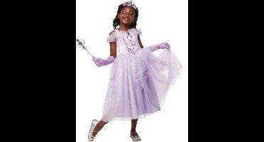 Purple Princess Kinderkostuum - Rubies - Maat 5-6 Jaar