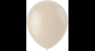 Folat - Ballonnen Creamy Latte 33 cm – 10 Stuks