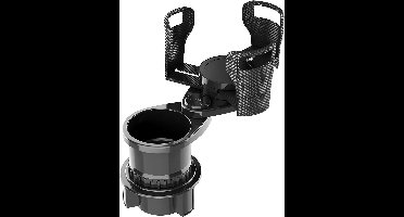 2 in 1 - Verstelbare uitbreidbare bekerhouder voor auto - geschikt voor meeste auto’s-trucks-SUV’s - auto bekerhouder expander past cola-koffiebekers - bekerhouder expander compatibel met grote papieremmers