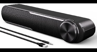 DailySupplies® Soundbar PC - Speaker Computer - Plug & Play - 10W