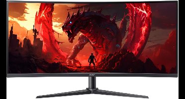 Acer NITRO XZ0 XZ340CUR X0 computer monitor 86,4 cm (34") 3440 x 1440 Pixels UltraWide Quad HD LED Zwart