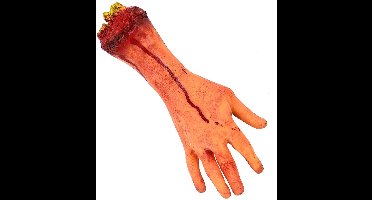 Widmann - Realistische Gruwelijke Afgehakte Hand - beige - Halloween - Verkleedkleding