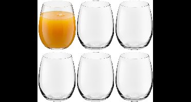 Royal Leerdam Drinkglazen Bouquet - 12x stuks - transparant - glas - 390 ml - Luxe drinkglazen