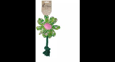 Garden Paws Trektouw S - Extra Stevig Hondentouw - Hondenspeelgoed - Scarecrow Summer Shrubs