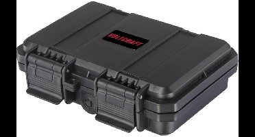 VOLTCRAFT Outdoor accu- en batterijkoffer Aantal cellen: 12 9V (blok), CR123A, CR2, 18350 (l x b x h) 157 x 125.5 x 46