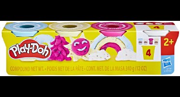 Play-Doh 4-pack Confetti-boetseerklei, verbeeldingsspeelgoed, knutselspeelgoed voor kinderen van 2+