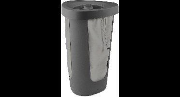 Rotho Fabu statiegeld flessenbak -50 liter - incl 2 wasbare binnenzakken - handig te vervoeren - Antraciet