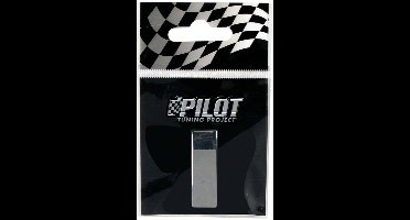 Lampa 3D Letter I Chromen Kunststof 28 mm – Zelfklevend