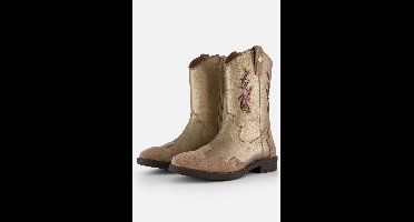 Develab Cowboylaarzen goud Leer - Dames - Maat 30
