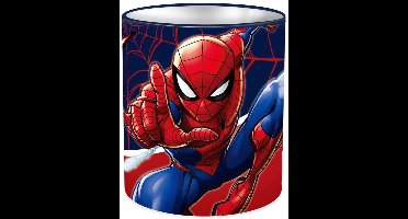 Marvel Spider-Man Metalen Pennenbak – 10×11 cm – Stevige Opbergbox voor Potloden & Pennen