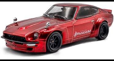 Datsun 240Z Rocket Bunny '73, rood Solido schaal 1:43