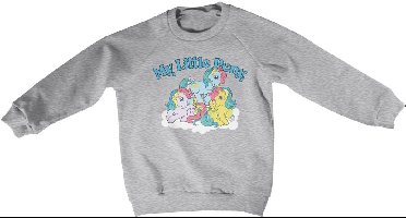 My Little Pony Kinder Kids Sweatshirt HSB-31-MLP1003-DTF552 HeatherGrey-6 Jahre