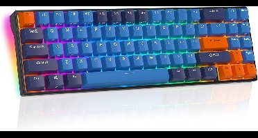 Royal Kludge RK71 - Gaming Toetsenbord - Draadloos - Mechanisch - RGB - Keyboard - Gaming