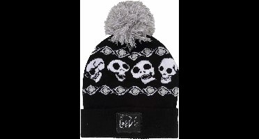 Corpse Bride - Skeleton Band Jungen Snow Beanie Black