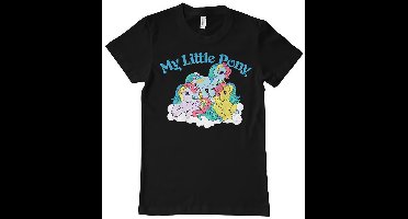 My Little Pony Washed T-Shirt Black-M