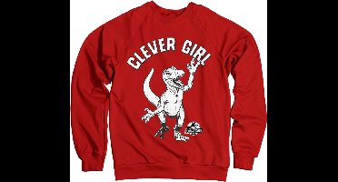 Jurassic Park Clever Girl Sweatshirt Red-S
