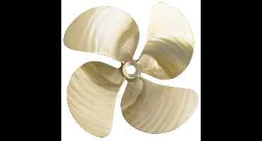 Vetus P4g 18x22´´ Rechtsdraaiende Propeller 40 Mm Goud