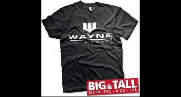DC Comics Batman Unisex Tshirt -3XL- Wayne Industries Logo Zwart