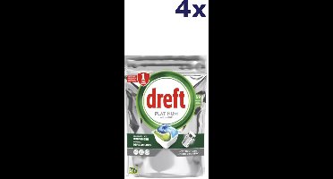 Dreft Platinum All in One Vaatwastabletten Original - 4 x 59 tabs