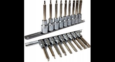 Yato Torx Dop-Bits Set 1/2" T20-T60 9-delig