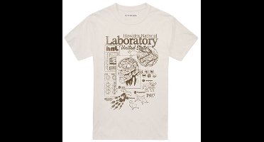 Stranger Things Season 5 - Hawkins Lab Mono Heren T-shirt - natuur - L