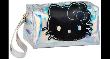 Hello Kitty Holografische toilettas 18 cm