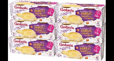 Gerlinéa Maaltijdvervanger - Aflsankpudding - Vanille - 6 x 210 g