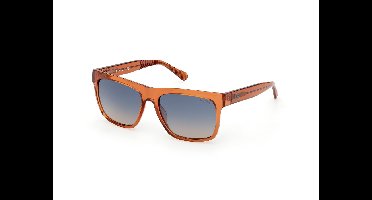 Guess Gu00222 Zonnebril Oranje Blue Mirror/CAT3 Man