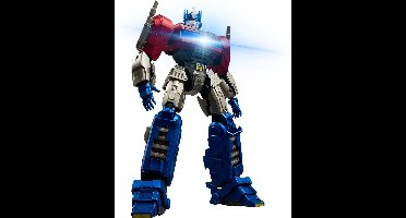 Blokees - Transformers One Action Edition 4 Optimus Prime Model Kit | Auto Bots Action Figure G1 Edition | Technisch robot modelbouw | Age of the Primes | Educatief speelgoed bouwpakketten voor volwassenen & kinderen | War for Cybertron