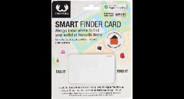 Fresh ‘n Rebel - Smart Finder Card werkt met Apple zoek mijn app (Wit)