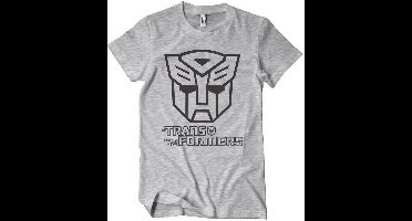Transformers Autobots Monotone T-Shirt Heathergrey-M