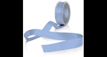 Koordband 26 mm lichtblauw 20 m - Ribsband - Prym