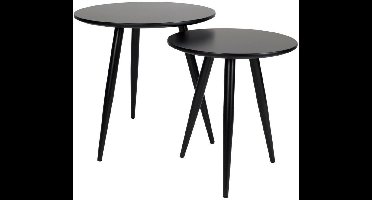 Puur - Dals bijzettafel set zwart