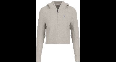 Guess Jeans Cable Hoodie Cardigan Grijs XL Vrouw