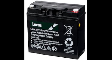 Lucas Golf trolley accu 22Ah