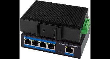 LogiLink NS200 NS200 Industrial Ethernet Switch 5 poorten 10 / 100 MBit/s