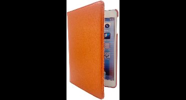HEM Oranje Hoes Geschikt Voor Apple iPad Air (9.7 Inch) – iPad 2017 & 2018 – 360° Draaibare Autowake Cover – Beschermende Bookcase