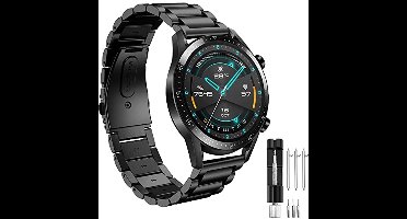 Roestvrijstalen Horlogeband 22 mm – Compatibel met Diverse Smartwatches