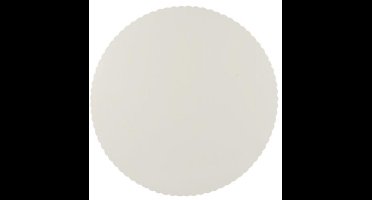 STARPAK taartonderlegger rond 280mm wit, 6 stuks
