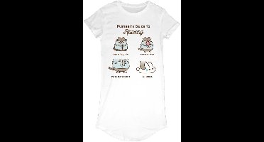 Pusheen - Guide To Relaxing Damen Kleid White-M