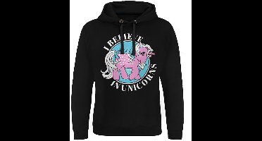 My Little Pony I Believe In Unicorns Epic Hoodie Black-XL