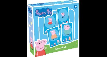 Tactic Peppa Pig Kwartet – Kaartspel – Kinderspel – Vanaf 4 jaar – 2-4 spelers