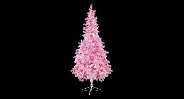 Baby Roze Kerstboom 180cm - Kunstboom - 800 Takken - Brandwerend - 120cm breed