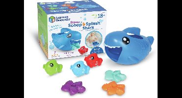 Learning Resources speelgoed Steve the Scoop & Splash Shark - educatief badspeelgoed.