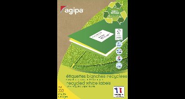 Herbruikbare multifunctionele etiketten, wit, 99,1 x 38,1 mm