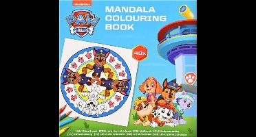 Paw Patrol mandala kleurboek – 48 platen – kinderen – creatief – tekenen – ontspanning – Paw Patrol fans – kleurplezier – educatief – motoriek – mindfulness – knutselen – cadeau – hobby – vrolijk – stressvrij – leerzaam – puzzels – activiteiten