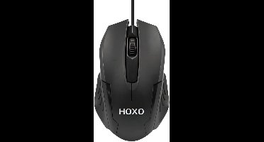 Muis - Computermuis - Gaming muis – Ergonomisch muis – 1000 DPI – Zwart – 1.2 meter Kabel